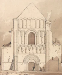 Façade ouest de l